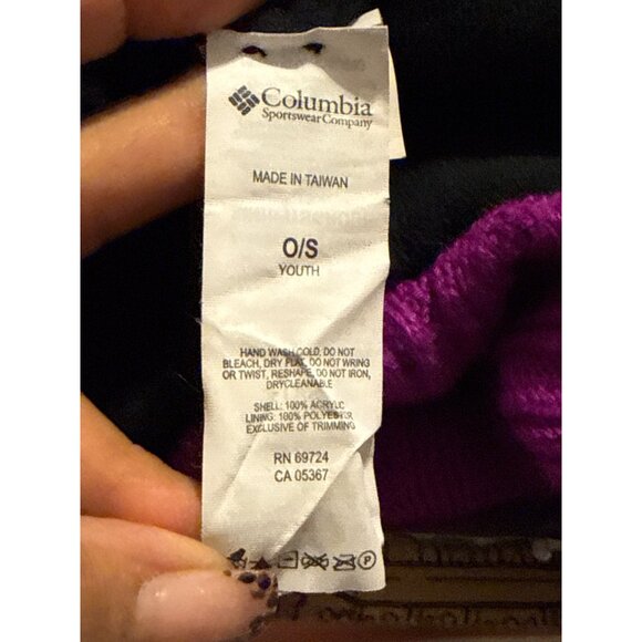 Columbia Omni-Heat Lyon Mountain Peruvian Earlap Hat Youth One Size - Picture 5 of 8